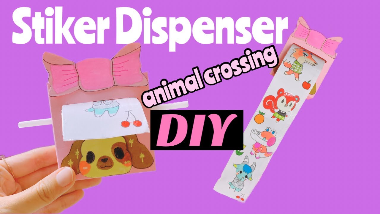 DIY Tempat Stiker Handmade dari Kertas Binder Bekas